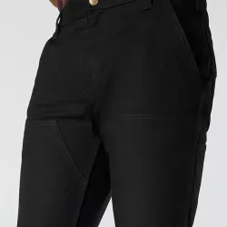 
                  CARHARTT Spodnie robocze Stretch Duck Double Front czarne W33 L32 103340.001.S406	